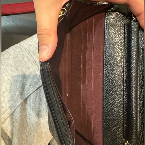 Chanel Classic Wallet on Chain caviar - Picture 2 of 11